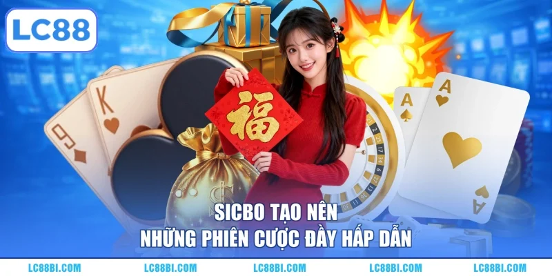 Sicbo tạo nên những phiên cược đầy hấp dẫn